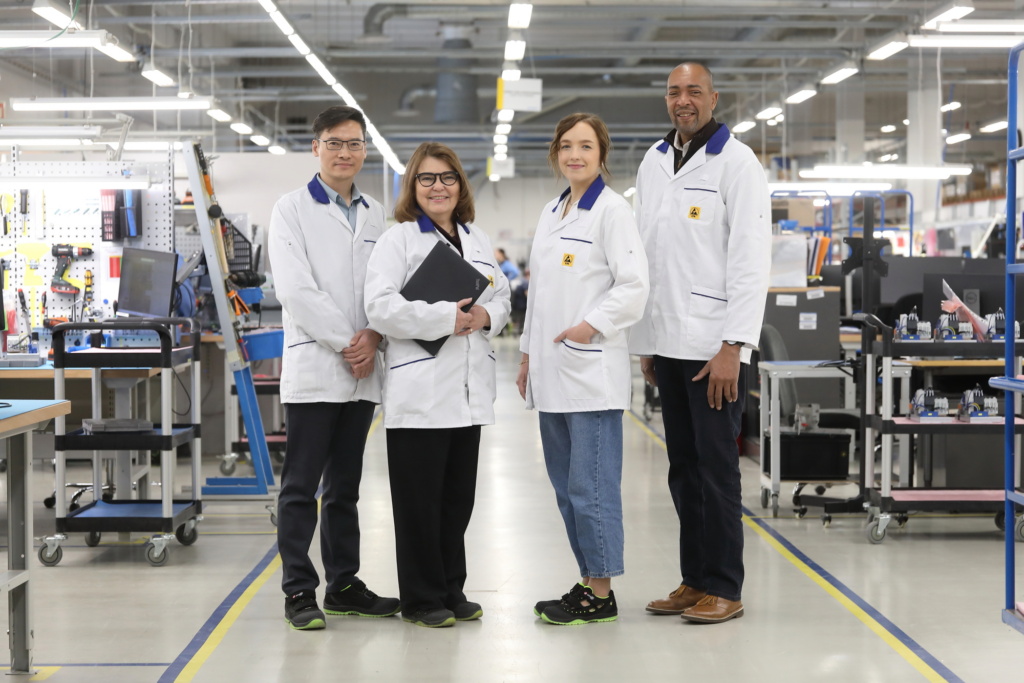 Group of Scanfil employees